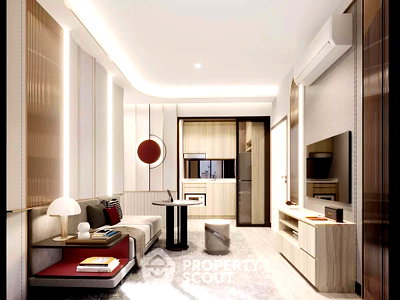 Condos for sale Kasemrad Ramkhamhaeng Hospital : 2-BR Condo at Origin Place Ramkhamhaeng 153 in Saphan Sung (ID 1445766)