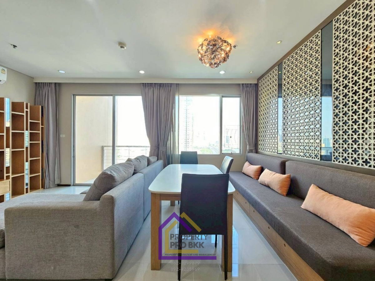 รูป 🌟 ห้องมุม ชั้นสูง วิวเมืองโล่ง | เพียง 100 ม. ถึง BTS กรุงธนบุรี 📍 วิลล่า สาทร - รูปที่ 3/21