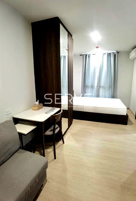 Condos for rent : Studio 22.28 sq.m. Closed Kitchen New Condo Good Location BTS Khu Khot 120 m. at Nue Cross Khu Khot Station Condo / For Rent