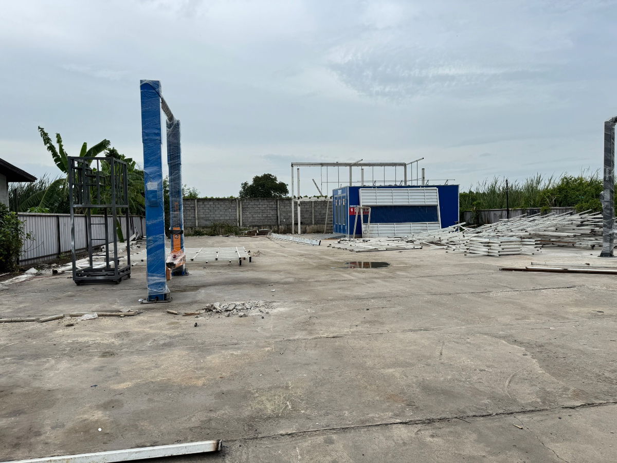 รูป ปล่อยเช่าถูกมาก!! คลองหลวง 21 ที่ดินลานปูน ล้อมรั้วรอบพื้นที่อย่างดี พร้อมระบบน้ำ-ไฟ - รูปที่ 5/7