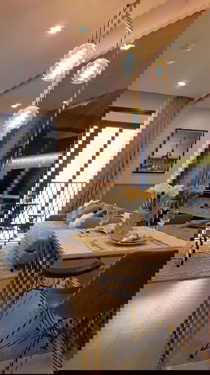 รูป ✨ ให้เช่า Villa Asoke 🏢 คอนโดหรู ใจกลางอโศก! 🏙️ 2 นอน วิวสวย ทำเลดี ใกล้ BTS แค่เอื้อม! เฟอร์ครบพร้อมอยู่! 🔑 (DSP474) - รูปที่ 7/8