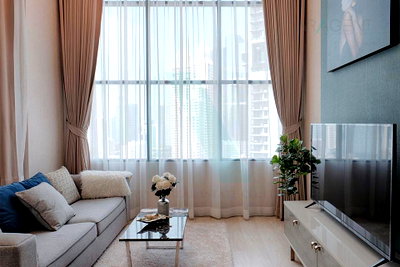 Condos for rent : For rent condo KNIGHTSBRIDGE PRIME SATHORN Building 1, Floor 27,Duplex, Room size 37.00 sqm