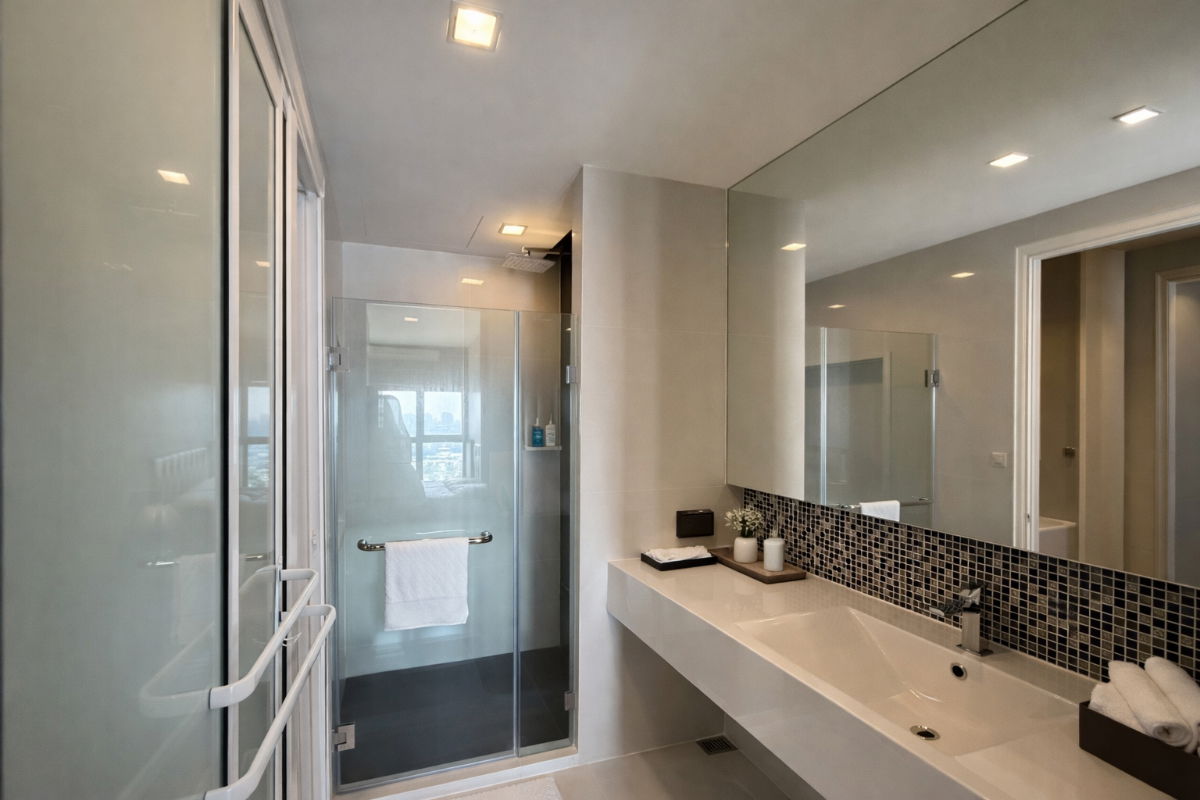 รูป 🍀🍀🍀Prime condo Location 🌸 ให้เช่า📌ริทึ่ม สุขุมวิท 44/1 (Line:@rent2022) พร้อมเข้าอยู่ ✨ A10765 - รูปที่ 8/12