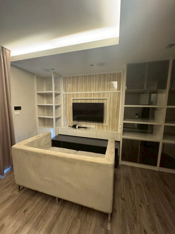 รูป ให้เช่า คอนโด ปาร์คพุทธบูชา 48 หลัง มจธ. 1ห้องนอน 1 ห้องนั่งเล่น เฟอร์นิเจอร์ครบ พร้อมเข้าอยู่ - รูปที่ 4/8