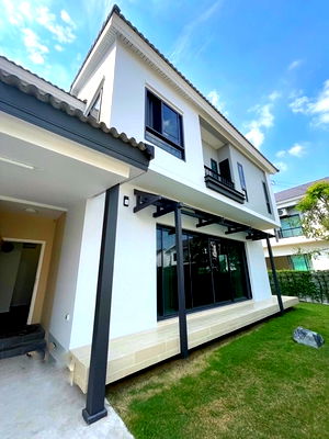 เช่าบ้านเดี่ยว ถนนบางนา - ตราด : MHR36 ให้เช่าบ้านเดี่ยว พิมนารา ศรีนครินทร์-บางนา (Pimnara) ใกล้เมกาบางนา กม.7 พร้อมตกแต่งครบ