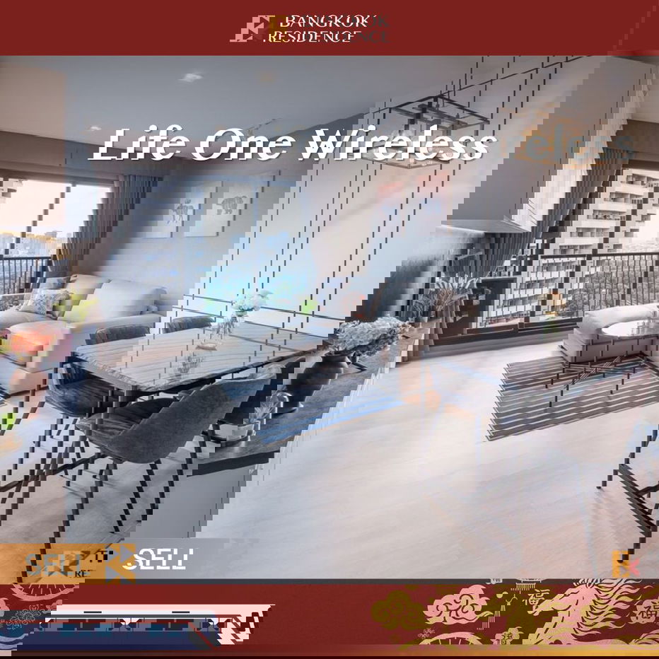 รูป 🔥 Life One Wireless - ห้องกว้าง ยูนิตหายาก บนทำเลเพลินจิต CBD ใกล้ BTS เพลินจิต และ Central Embassy - รูปที่ 1/13