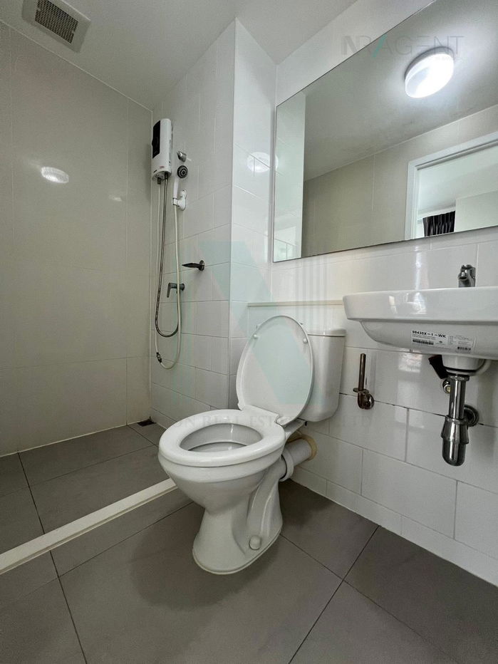 รูป ให้เช่าคอนโด พลัมคอนโด ราม 60 อินเตอร์เชนจ์ อาคาร ชั้น 5 1 ห้องนอน ขนาด 23 ตรม ใกล้ เดอะมอลล์ บางกะปิ - รูปที่ 8/8