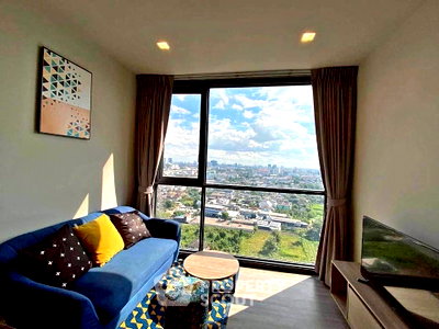 Condos for rent Tesco Lotus Superstore Rattanathibet : 2-BR Condo at The Line Wongsawang near MRT Wong Sawang (ID 2340052)