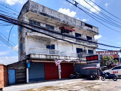 อาคารพาณิชย์ บางละมุง ชลบุรี : F1-0665 ขายอาคารพานิชย์ ต. โป่ง อ.บางละมุง จ.ชลบุรี