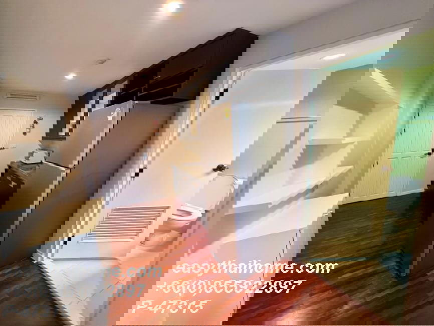 รูป P-47315 คอนโดใจกลางเมือง! บ้าน จันทร์ 38 ตรม. วิวเมือง 21,000 บาท Line Id: @easythaihome 085-592-2897 - รูปที่ 8/12