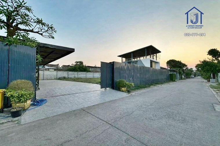 ขายที่ดินถมแล้ว 180 ตารางวา ซอยนวลจันทร์ 56 ใกล้ทางด่วนเอกมัย–รามอินทรา รถไฟฟ้าสายสีชมพู