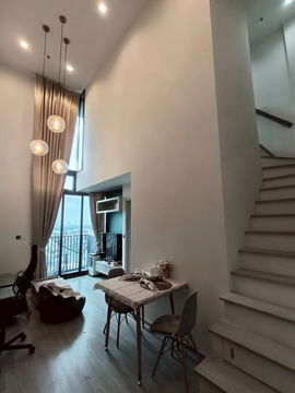 +++เช่าด่วน+++ The line Sukhumvit 101***Duplex 1 ห้องนอน ขนาด 42 ตร.ม. แต่งครบพร้อมเข้าอยู่!!!