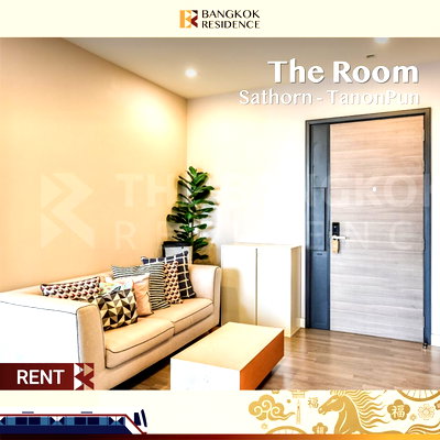 เช่าคอนโด BTS เซนต์หลุยส์ :  The Room Sathorn - TanonPun 💥ห้องใหญ่พิเศษ ราคาคุ้มสุดในสาทร ใกล้ BTS เซนต์หลุยส์ 