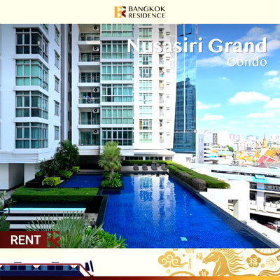 คอนโดให้เช่า :  Nusasiri Grand Condo ⚡️ ห้องสวย ราคาคุยได้ ✨ติด BTS เอกมัย 