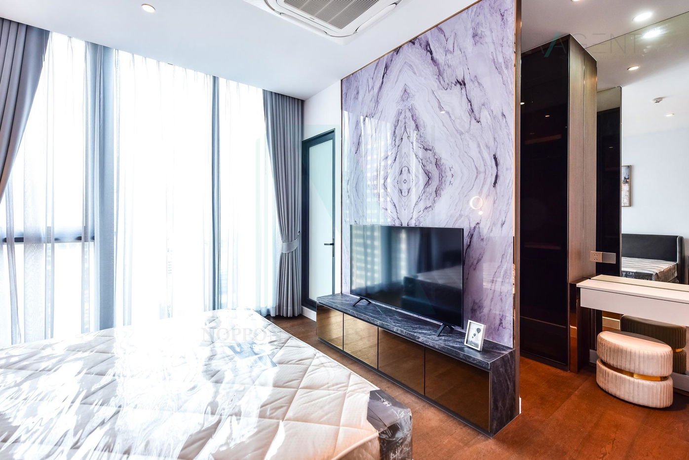 รูป 🔺 ให้เช่าคอนโด ศุภาลัย ไอคอน สาทร อาคาร 1 ชั้น 23 1 ห้องนอน ขนาด 45 ตรม ใกล้ ใกล้ The Commons ศาลาแดง - รูปที่ 6/8