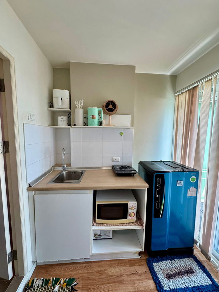 รูป 🔥🔥ให้เช่าคอนโด ลุมพินี พาร์ค นวมินทร์-ศรีบูรพา เฟอร์ครบ พร้อมอยู่ โทร 064-294-2224 - รูปที่ 6/11