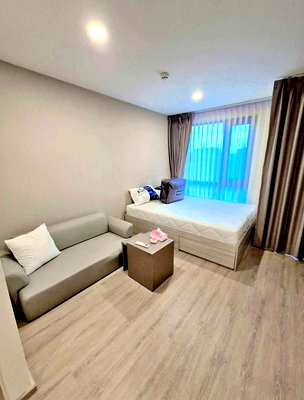 Condos for rent : PFD-08048 Brompton Samrong for rent, 24 sq m., 4th floor, pets allowed, near BTS, complete electrical appliances.