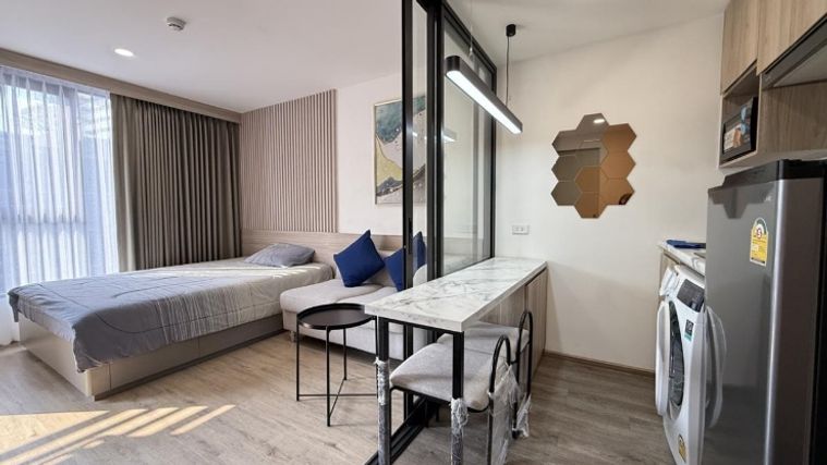 Oneder Kaset วิวสระ ห้องพร้อมอยู่ (อาคาร C ชั้น 7)