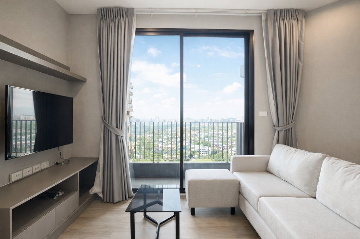 📍 Available For Rent 🔥 IDEO MOBI SUKHUMVIT EASTPOINT  🔥 hot room!
🏙️ Property details
- 1 Bedroom
- 40 sqm. /20+ floor
- Fully Furnished