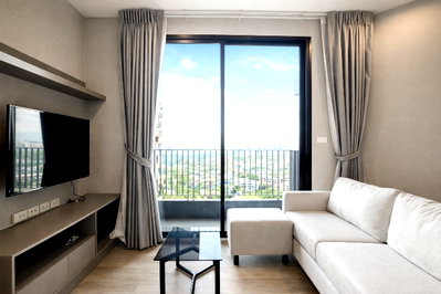 คอนโดให้เช่า : 📍 Available For Rent 🔥 IDEO MOBI SUKHUMVIT EASTPOINT  🔥 hot room!
🏙️ Property details
- 1 Bedroom
- 40 sqm. /20+ floor
- Fully Furnished
