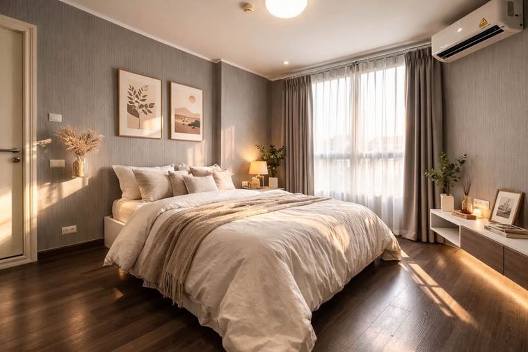 ขาย ดีเวียง สันติธรรม คอนโด ห้องมุม ตกแต่งแล้ว พร้อมเข้าอยู่ (ID:1317CS)