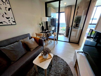 Condos for rent MRT Srinagarindra 38 : ✅ Spacious Unit, Brand-New – Never Lived In ✅ Condo for Rent at NUE Z-SQUARE Suanluang Station (NUE Z-SQUARE Suanluang Station)