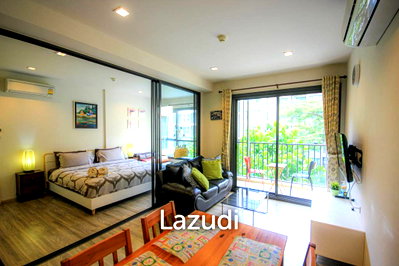 Condos for sale : Rain Condo Cha Am : Pool View 1 Bedroom
