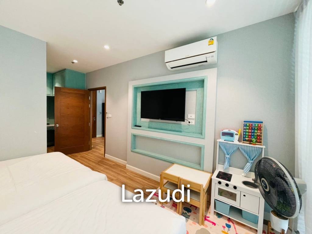 รูป คอนโด 2 ห้องนอนที่ Baan San Suk หัวหิน พร้อมวิวสวนและสระว่ายน้ำ - รูปที่ 10/26