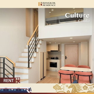 รูปภาพ  Culture Chula ⭐ Brand-new, never occupied, Includes a walk-in closet, Near MRT Sam Yan 