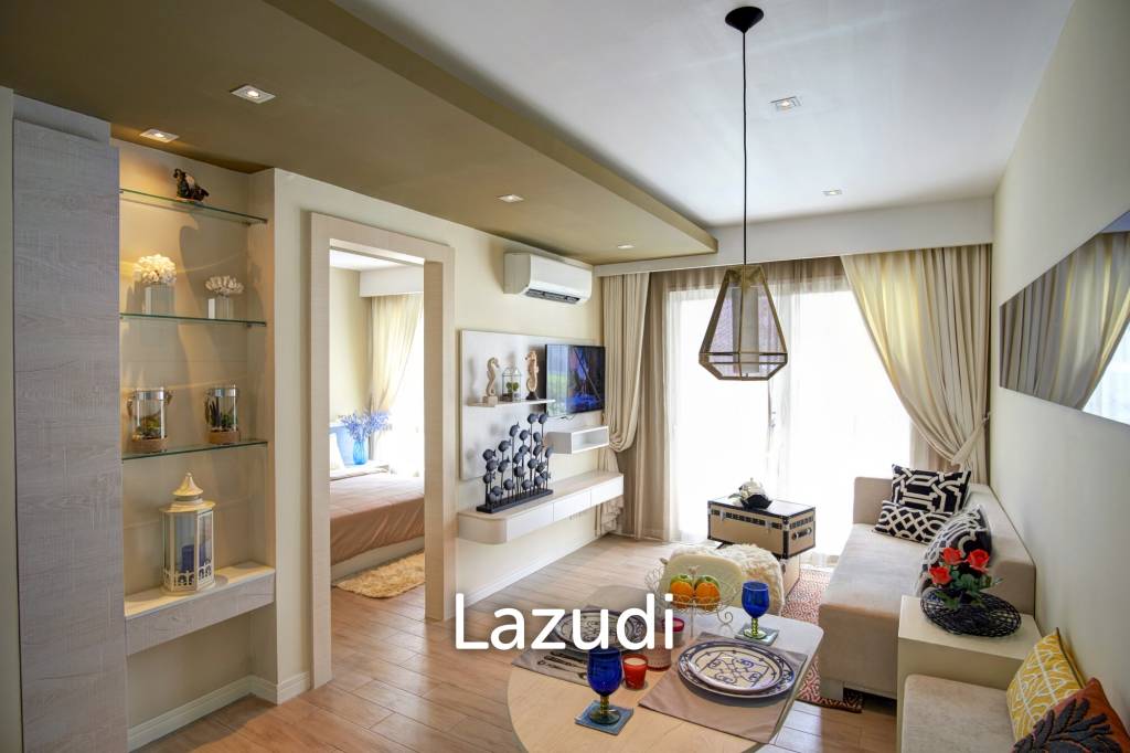 รูป 1 Bed 1 Bath 36.26 SQ.M Seven Seas Condo Resort Jomtien - รูปที่ 2/6