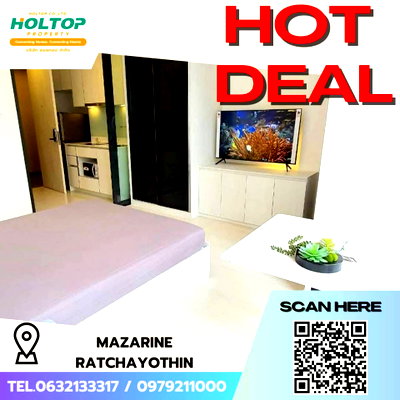 Condos for rent : #E026 🎉270269 Condo for Rent: Mazarine Ratchayothin