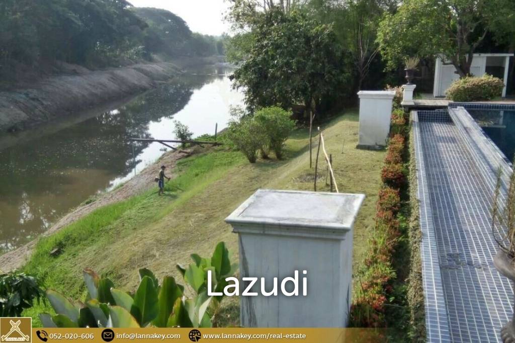 รูป ขายวิลล่าพร้อมสระว่ายน้ำติดกับแม่น้ำปิงในอ.แม่ริม - รูปที่ 5/40