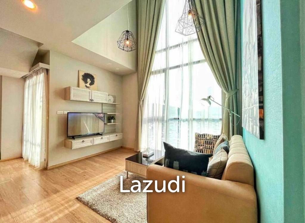 Penthouse 1 Bed 2 Bath The Base Height Phuket Condo For Sale