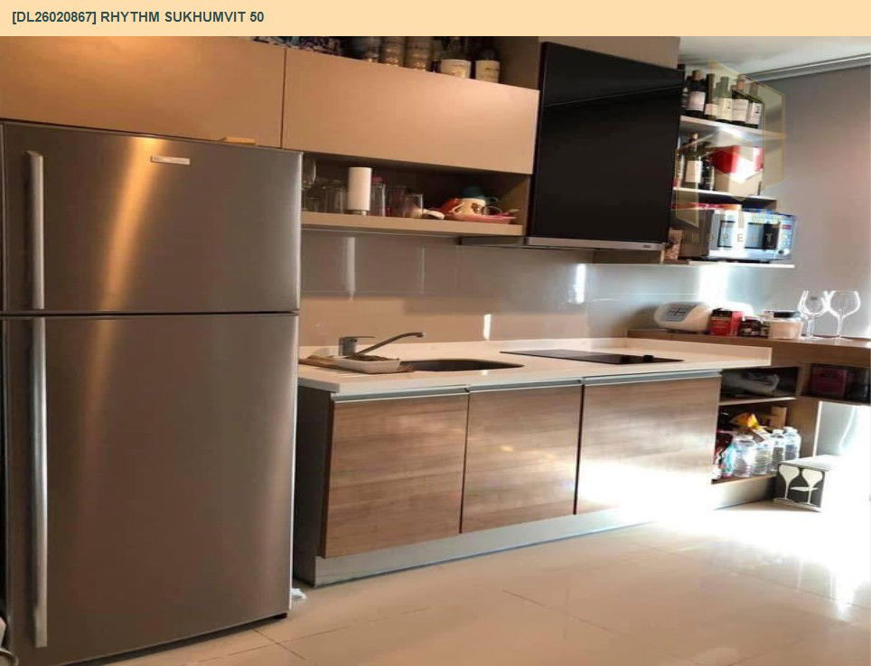 รูป DL26020867 ให้เช่าคอนโด ริทึ่ม สุขุมวิท 50 (Rhythm Sukhumvit 50) ใกล้ BTS อ่อนนุช พร้อมเข้าอยู่ โทรด่วน 0653619502 LineID @897iyzll - รูปที่ 8/16