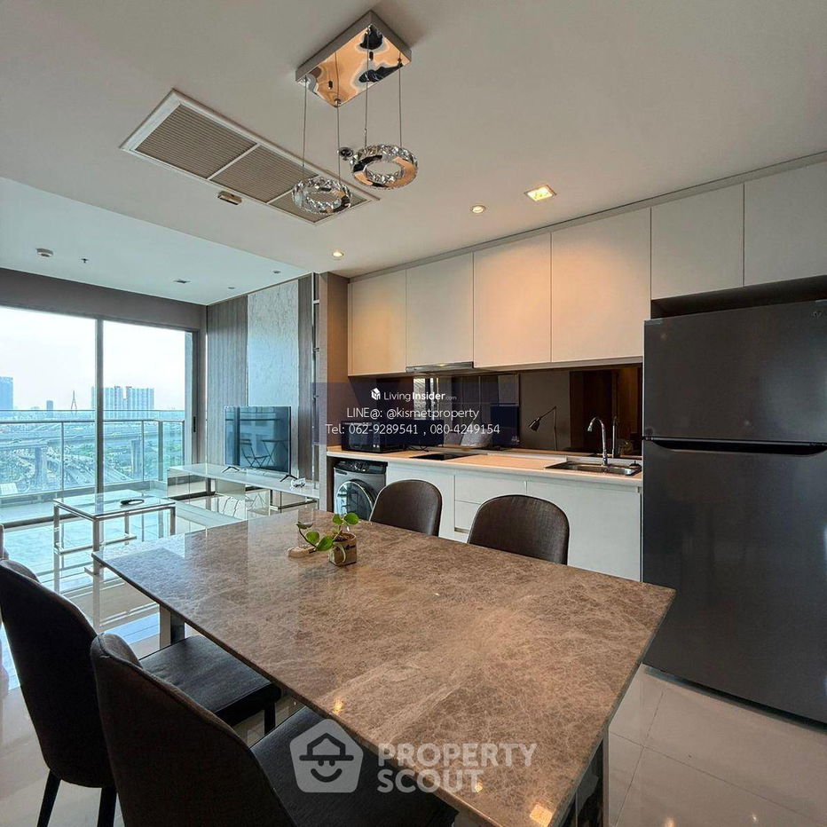 รูป คอนโด 2-ห้องนอน ที่ สตาร์วิว พระราม 3 ใกล้ พระราม 3 (ID 2208181) - รูปที่ 2/6