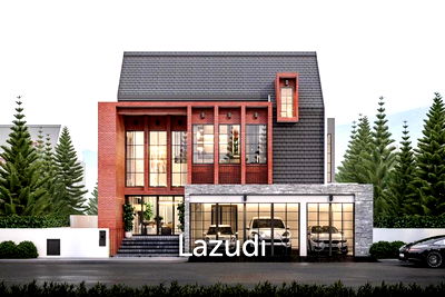 บ้านเดี่ยว เชียงใหม่ : 4 Bed 4 Bath 228.5 SQ.M The Britt Chiangmai