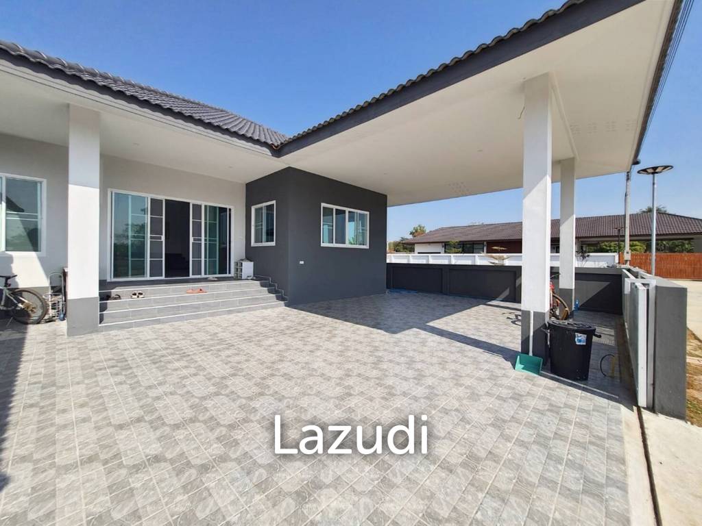 รูป ขายบ้านใหม่ชั้นเดียว 3 ห้องนอนในบ้านดู่ ใกล้สนามบิน - รูปที่ 2/26