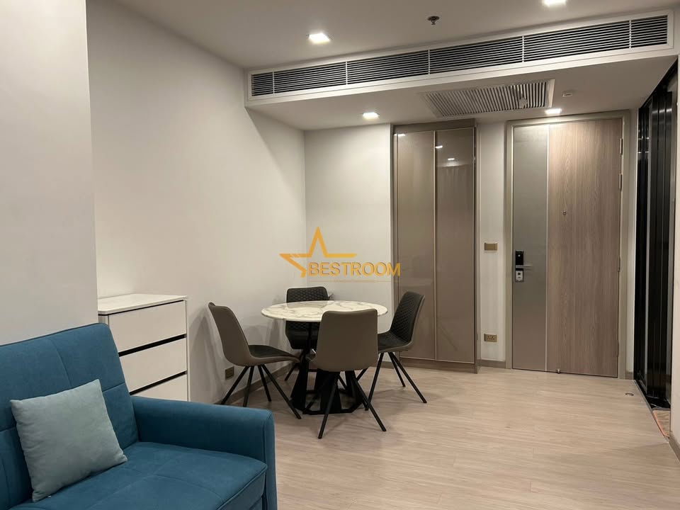 รูป #ให้เช่าคอนโด วันไนน์ไฟว์ อโศก-พระราม9ใกล้MRT Rama9 - 1 ห้องนอน 1 ห้องน้ำ  ชั้น 46 เฟอร์นิเจอร์ครบ  - รูปที่ 10/17