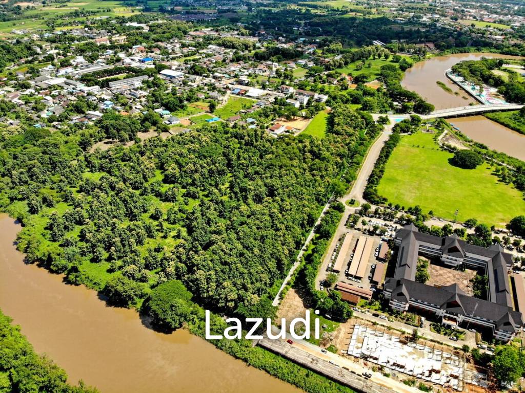 picture Land adjacted to river with teak trees for sale - 10/15