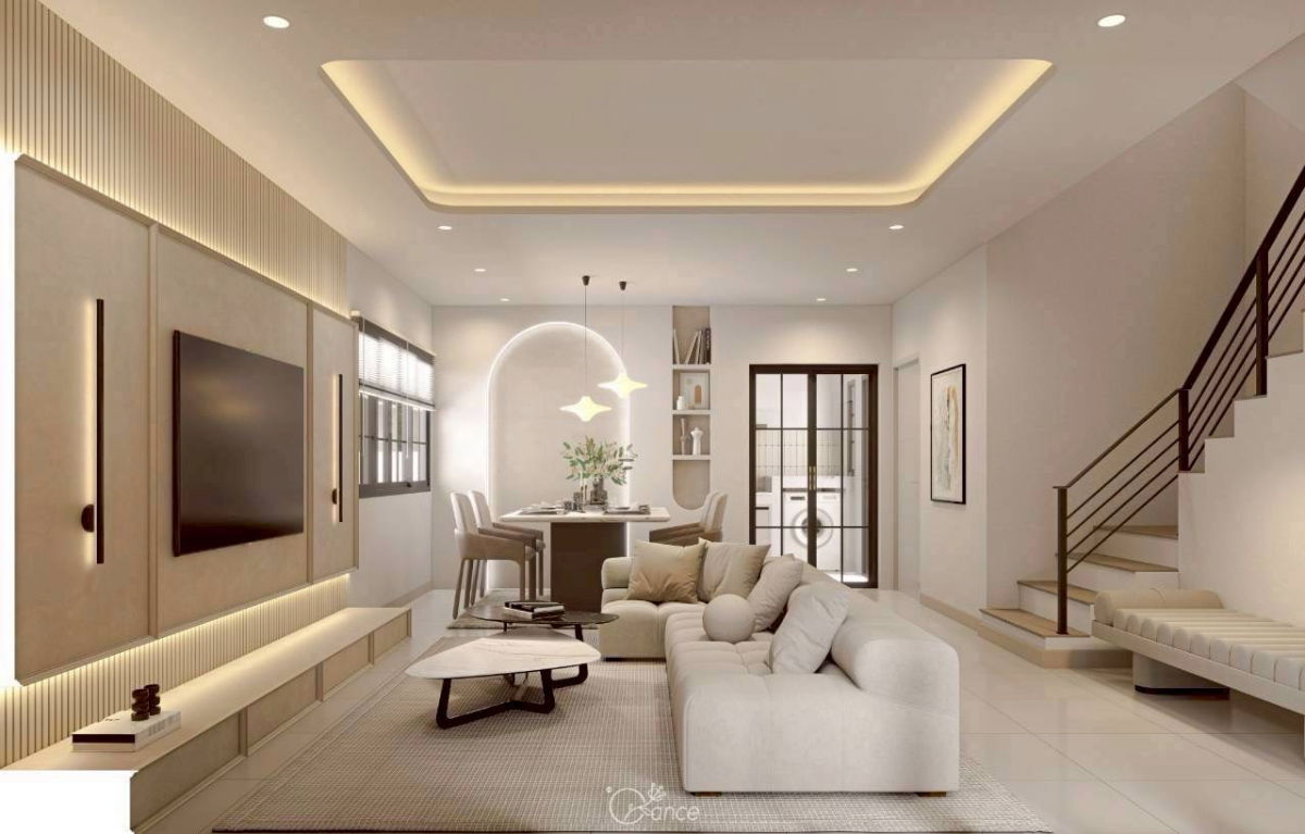 รูป ทาวน์เฮ้าส์รีโนเวทใหม่ 3 ห้องนอน หมู่บ้านฮาบิทาวน์ เกาะแก้ว ใกล้ BIS เพียง 2 นาที - รูปที่ 3/20