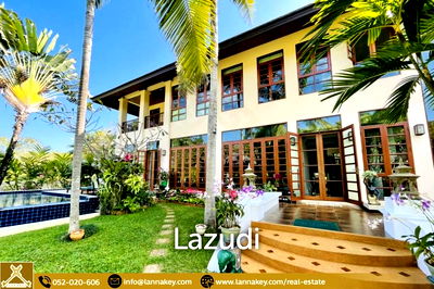 บ้านเดี่ยว เชียงใหม่ : Luxury house for sale in Summit Golf Course, Green Valley, Chiang Mai.