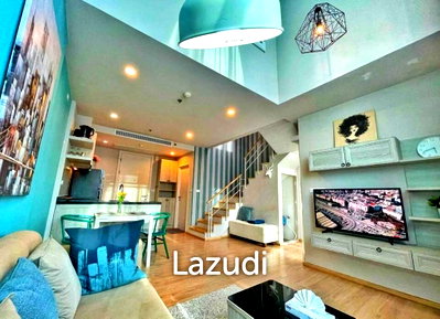 ขายคอนโด : Penthouse 1 Bed 2 Bath The Base Height Phuket Condo For Sale