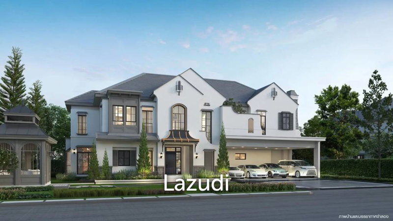 ขายบ้านเดี่ยว : 5 Bed 7 Bath 619 SQ.M NANTAWAN Bangna km.15