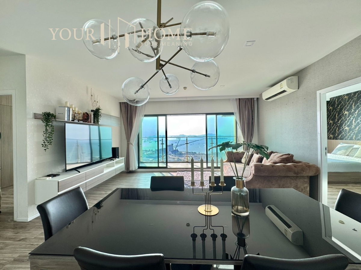 รูป Penthouse วิวทะเลสุดหรู KnightsBridge ศรีราชา – 3 ห้องนอน 3 ห้องน้ำ ห้องใหญ่ 122 ตร.ม. - รูปที่ 6/21