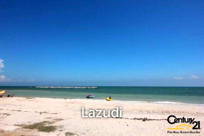 Land for sale : Amazing Absolute Beachfront Land in South Cha Am - Cha-Am