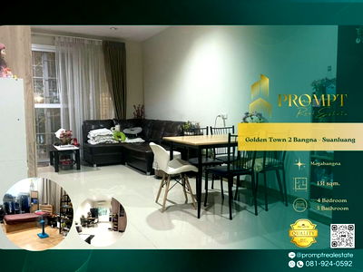 Houses for sale Suwannaphum International Airport : GH01334 - Golden Town 2 Bangna - Suanluang