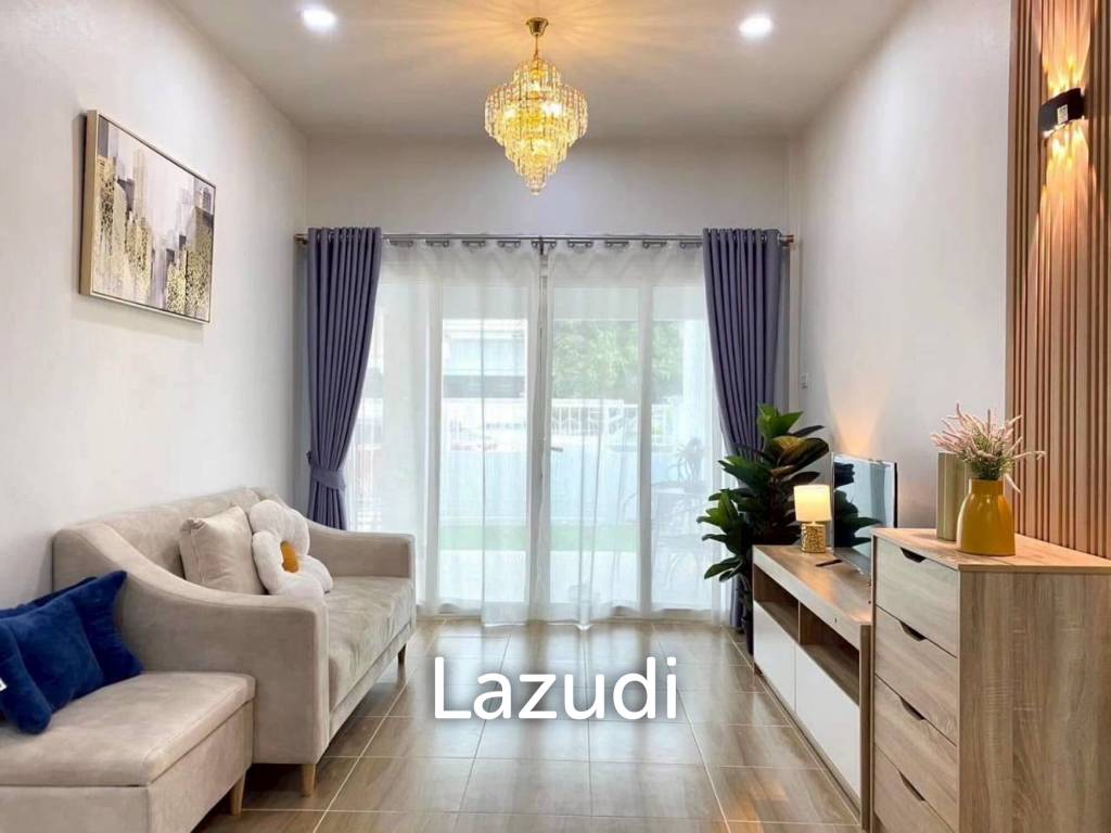 รูป บ้านเดี่ยวชั้นเดียว 90 ตร.ม. พร้อมที่จอดรถ นาเกลือ-หนองปรือ บางละมุง - รูปที่ 2/20