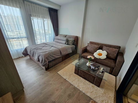 For Rent Condo THE TREE PATTANAKARN-EKKAMAI Building 1, Floor 10,Studio, Room size 26 sqm