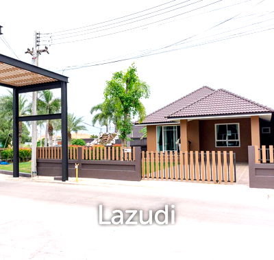 บ้านเดี่ยว ประจวบคีรีขันธ์ : 72 sqm modern 2 bedroom house in Baan Rak Phase 4 Pran Buri