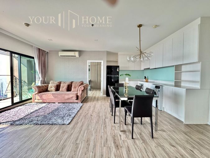Penthouse วิวทะเลสุดหรู KnightsBridge ศรีราชา – 3 ห้องนอน 3 ห้องน้ำ ห้องใหญ่ 122 ตร.ม.